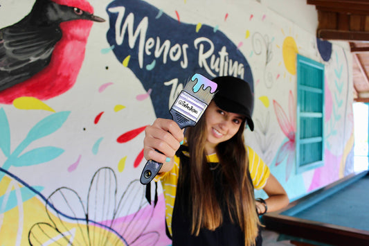 Mural Menos Rutina, Más Vida